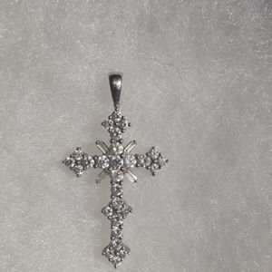 Diamond Cross Pendant